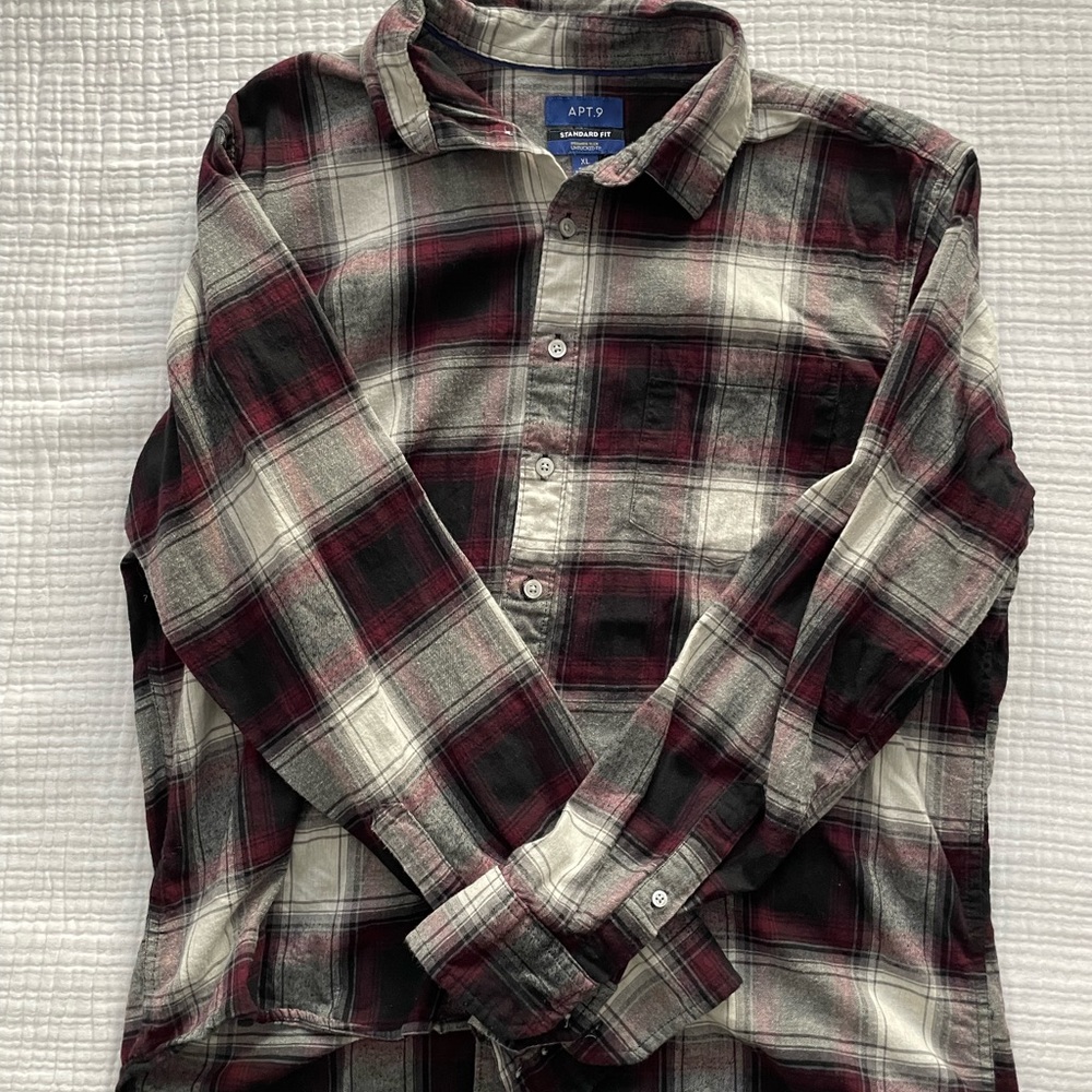 Apt. 9 Men’s Flannel Button-Up Shirt